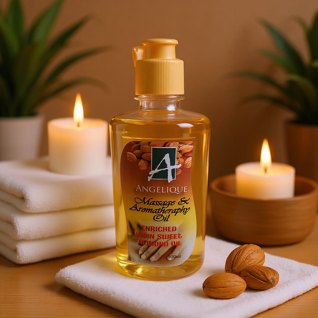 300mL Massage Aromatherapy Oil Enrichech with Coconut Oil